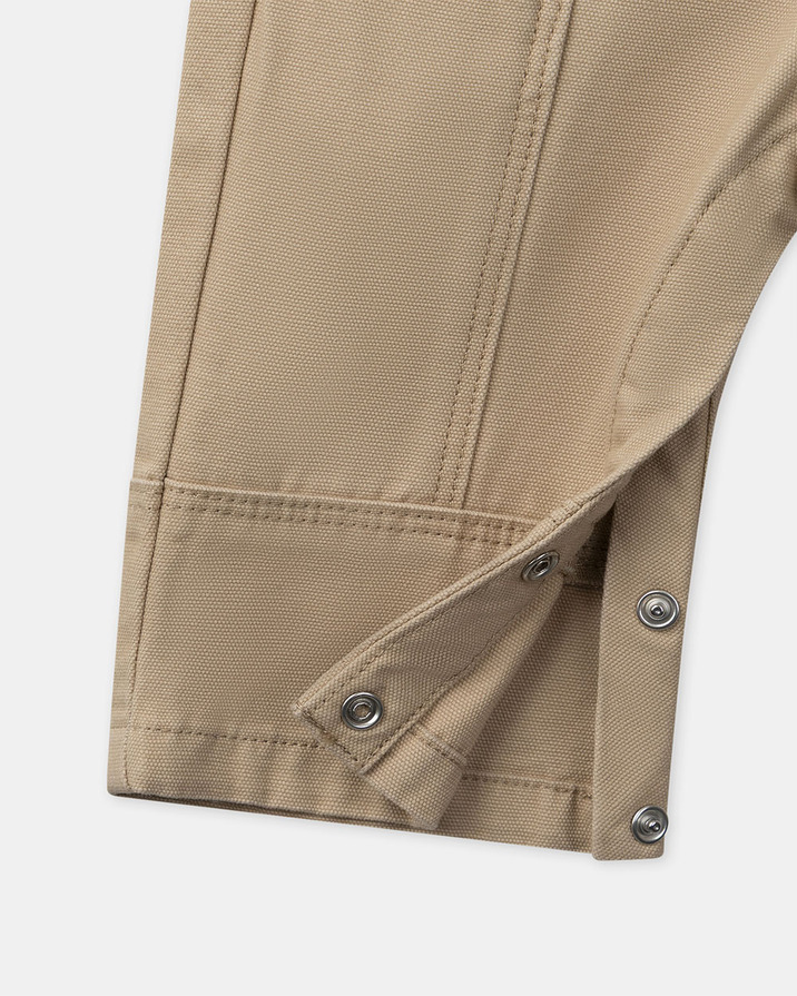 Long cotton dungarees Beige colour  Sergent Major