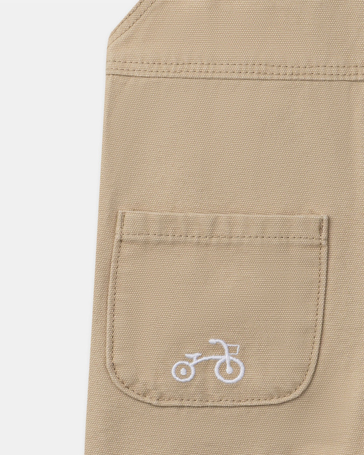 Long cotton dungarees Beige colour  Sergent Major
