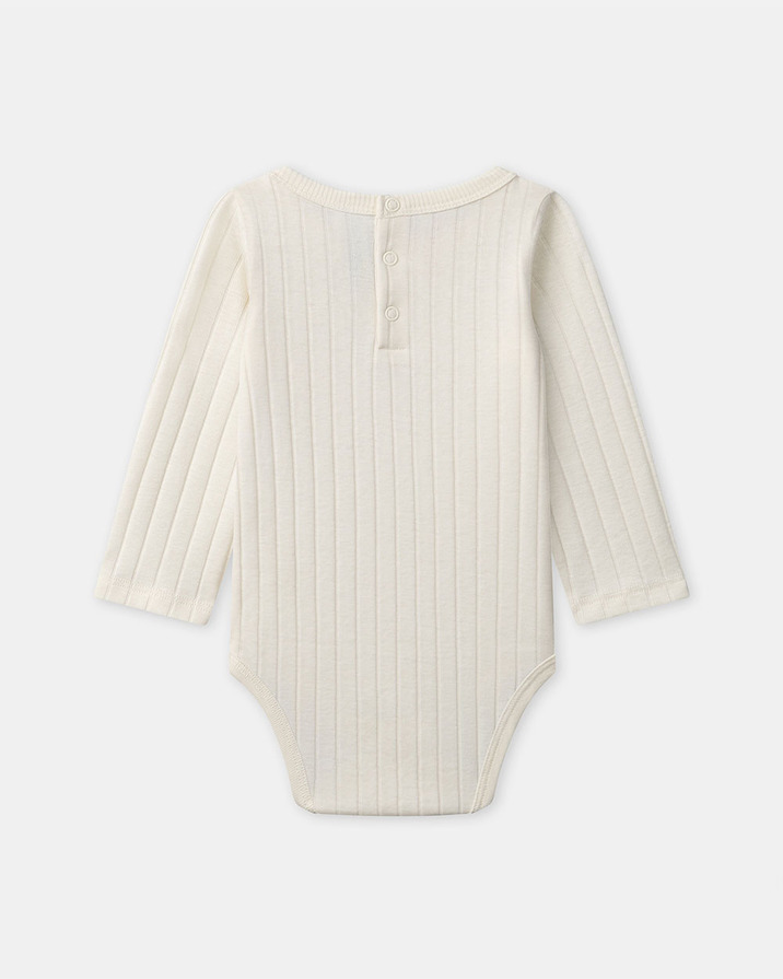 Bear print bodysuit Ecru colour  Sergent Major