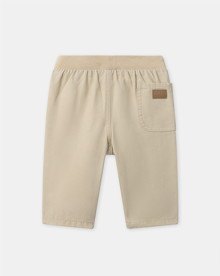 Pants with teddy bear embroidery Beige colour Sergent Major