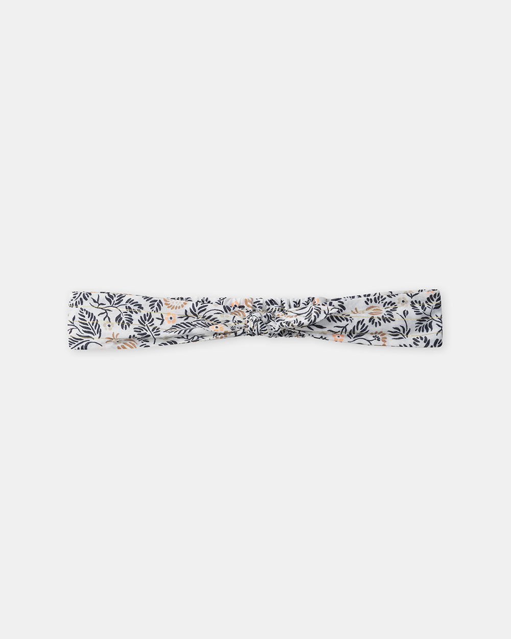 Floral print headband Dark grey colour  Sergent Major