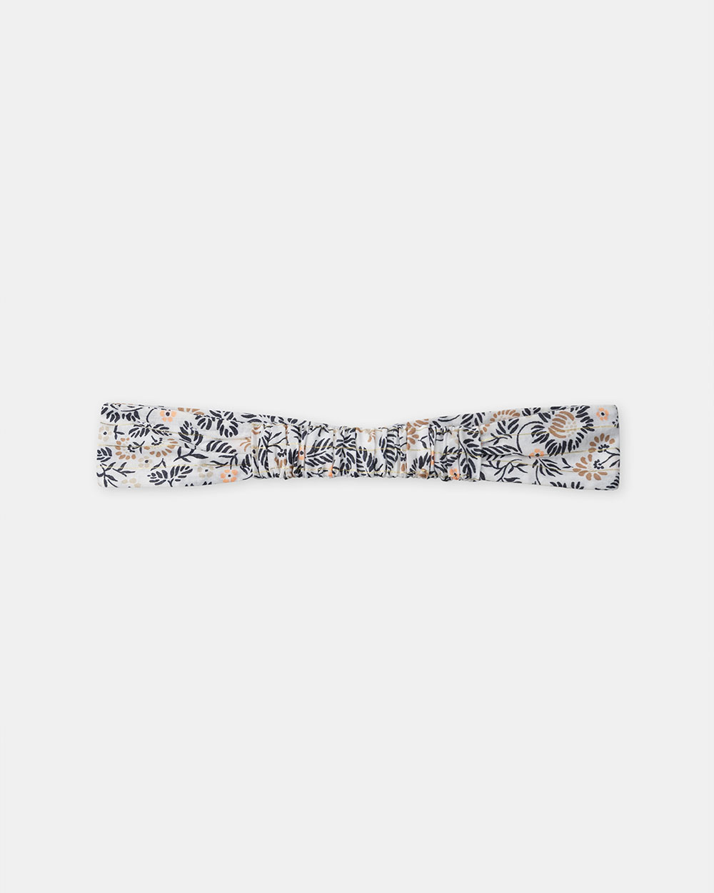 Floral print headband Dark grey colour  Sergent Major