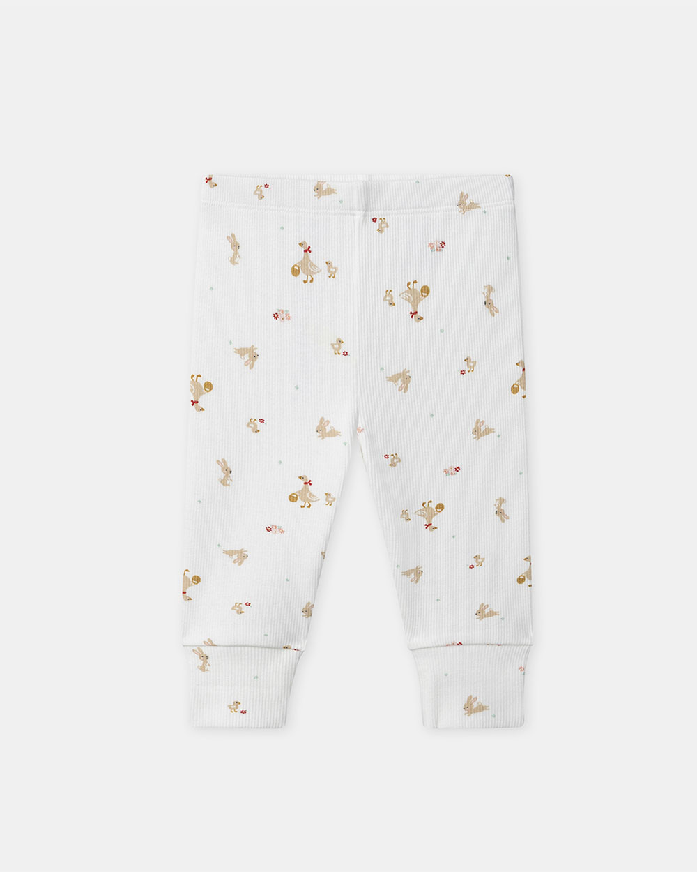 Animal print grow-with-me pajamas Ecru colour  Sergent Major