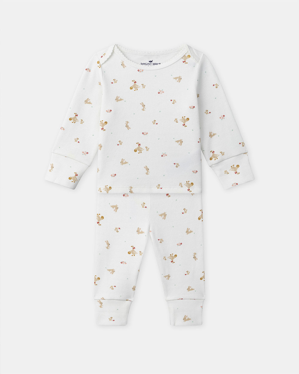 Animal print grow suit Ecru colour  Sergent Major