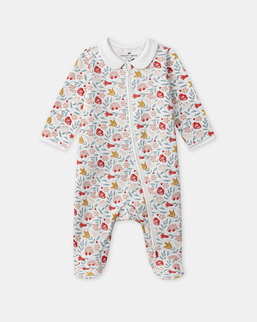 Floral print onesie Multicolour  Sergent Major