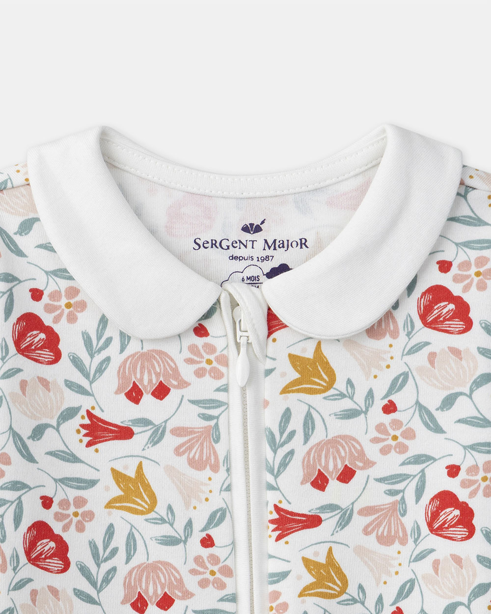 Floral print onesie Multicolour  Sergent Major