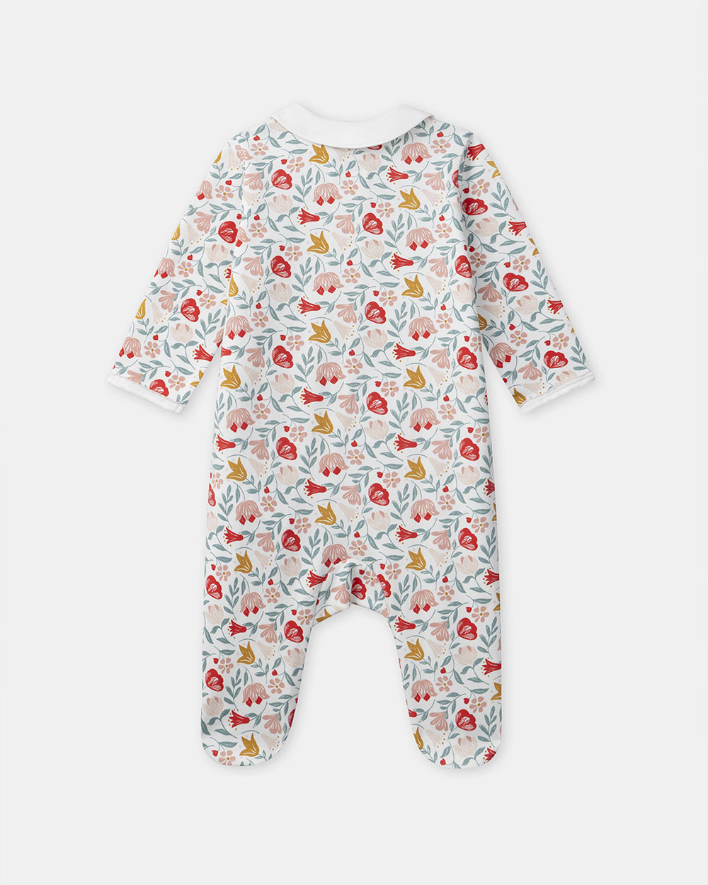 Floral print onesie Multicolour  Sergent Major