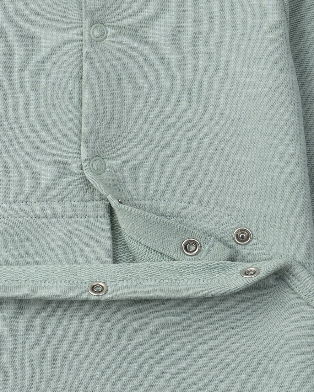 Onesie with collar and cat patch Green colour  Sergent Major