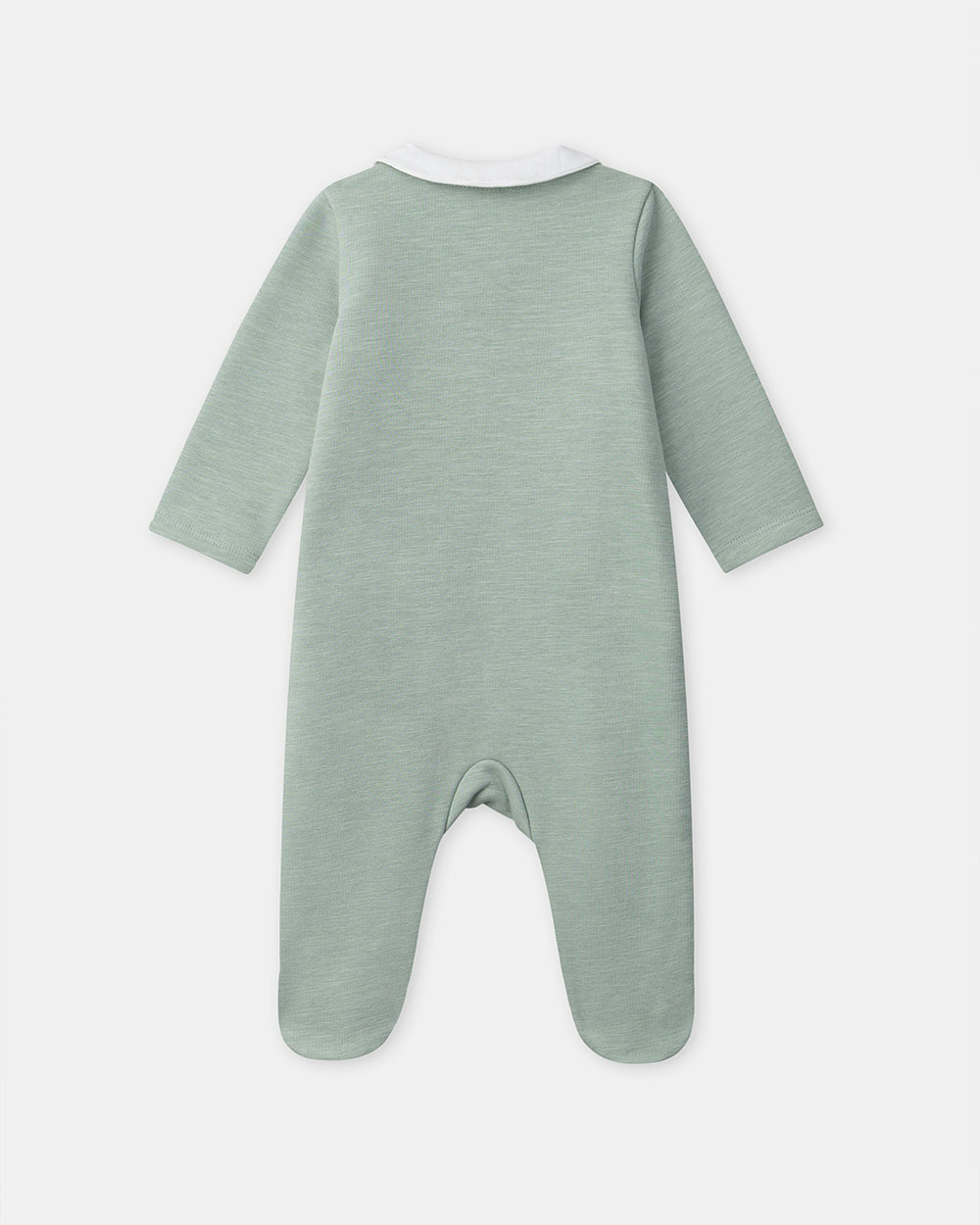 Dog patch collar onesie Green colour  Sergent Major