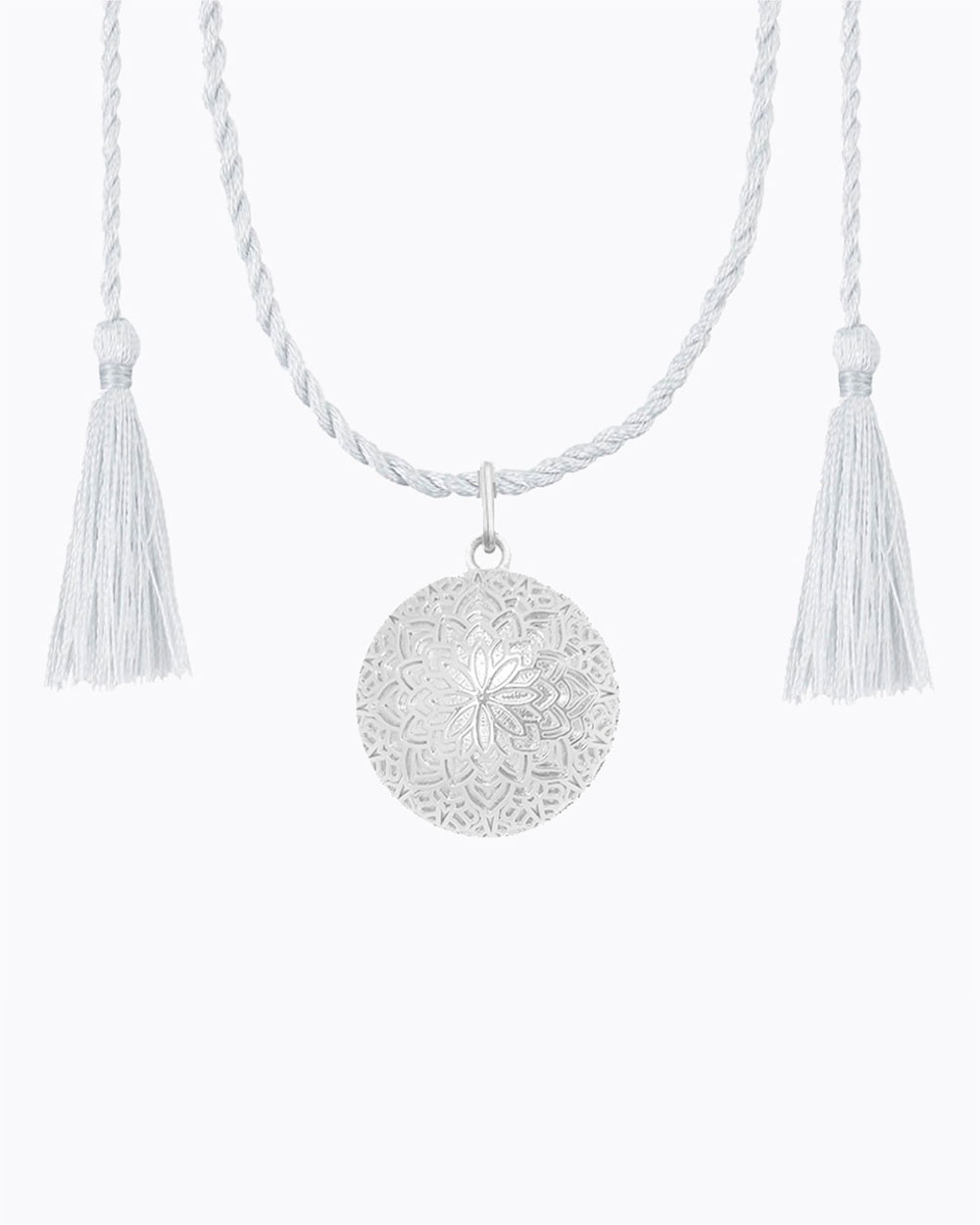 Pregnancy bola Lace Silver colour on cord  Ilado