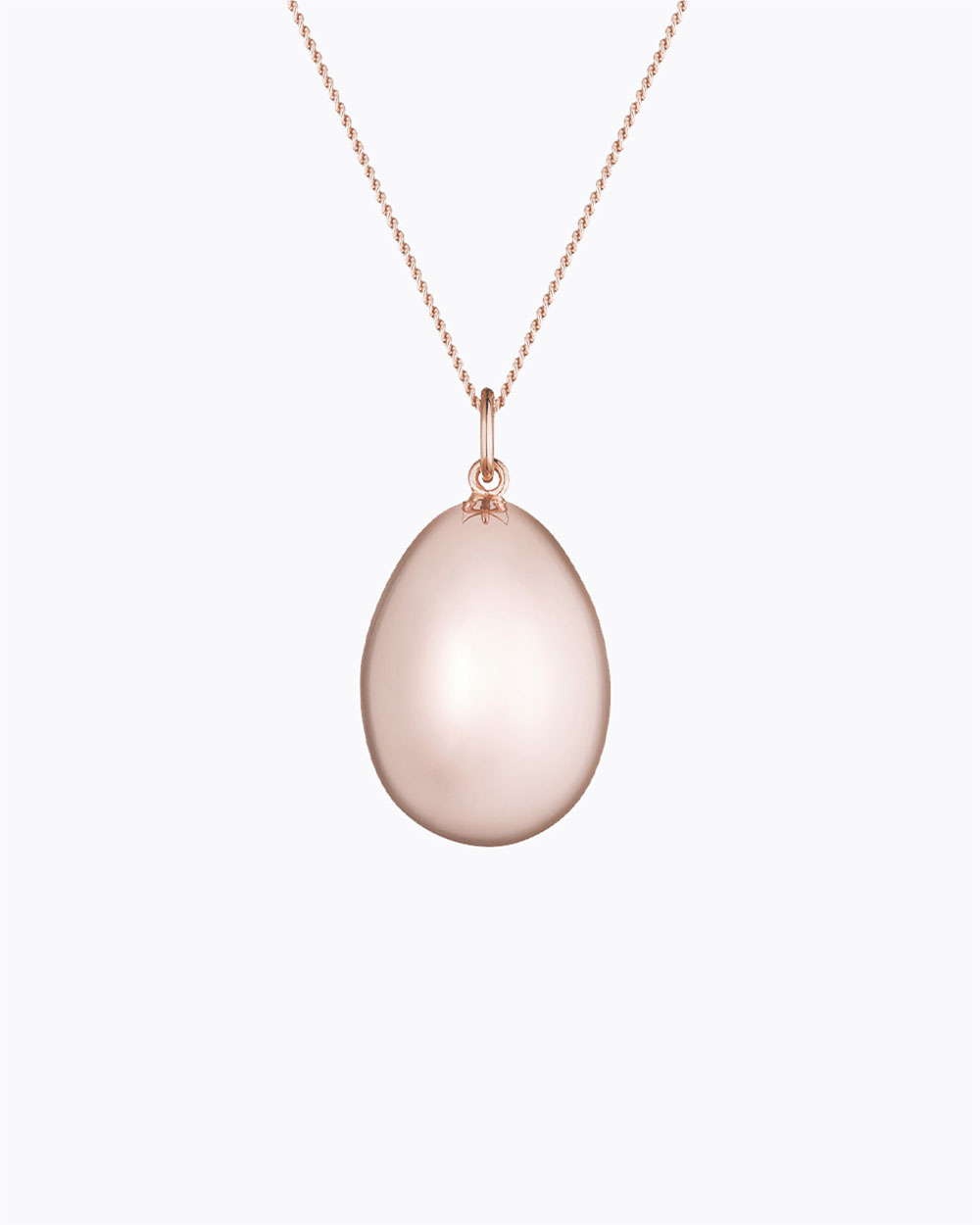 Pregnancy bola Ova Rosegold colour on chain  Ilado
