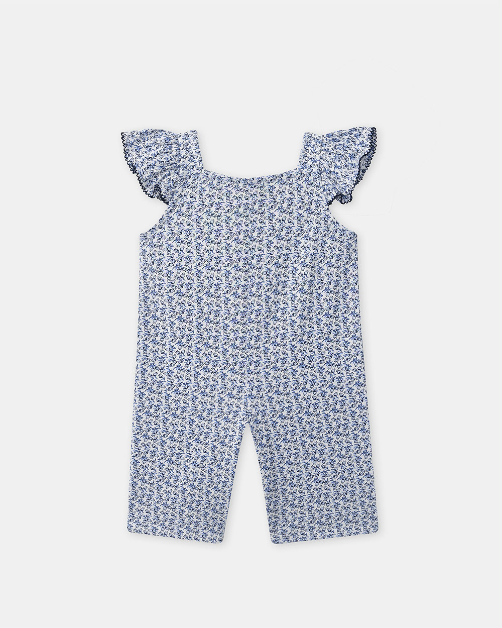 Berry print jumpsuit Blue colour  Sergent Major