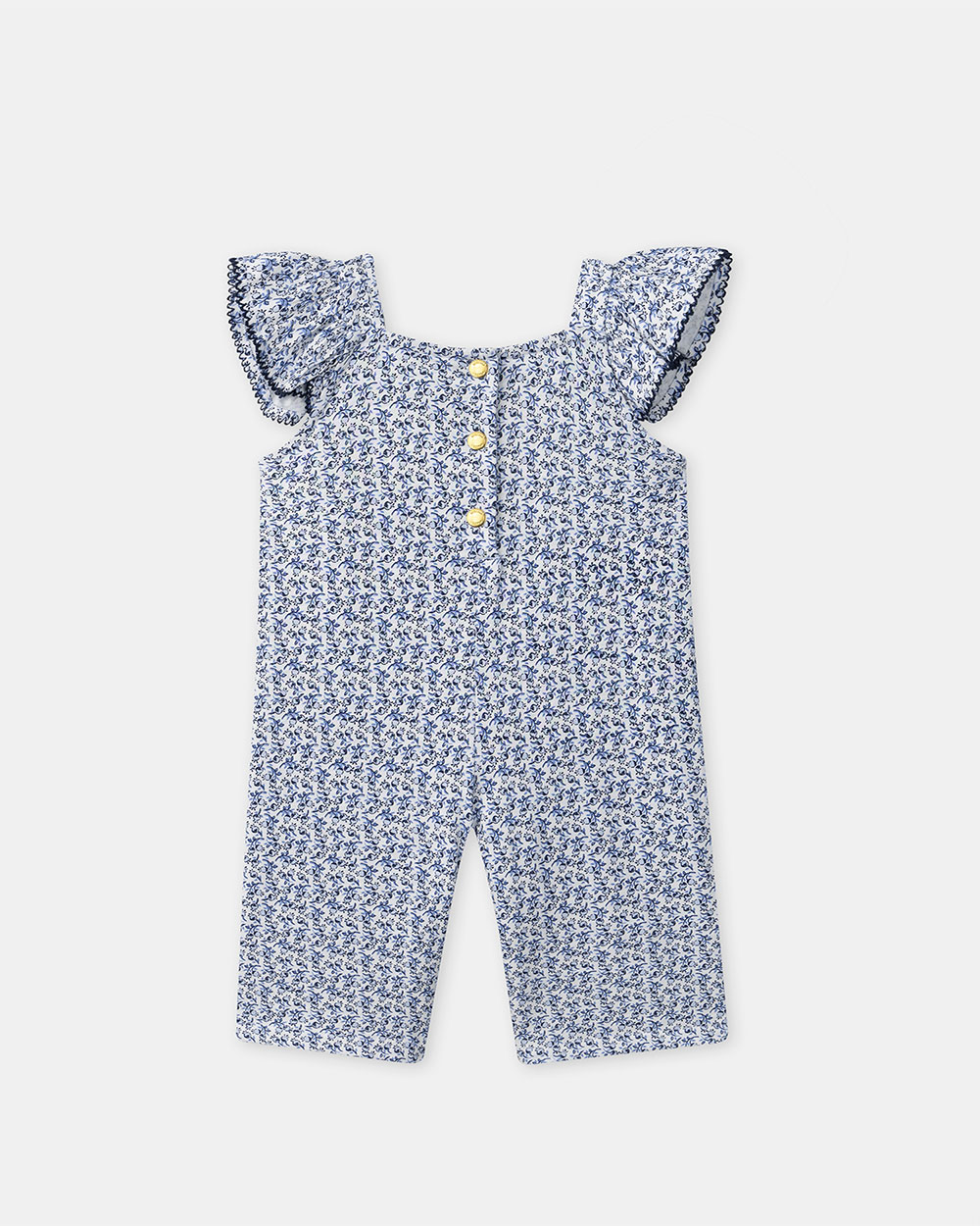 Berry print jumpsuit Blue colour  Sergent Major