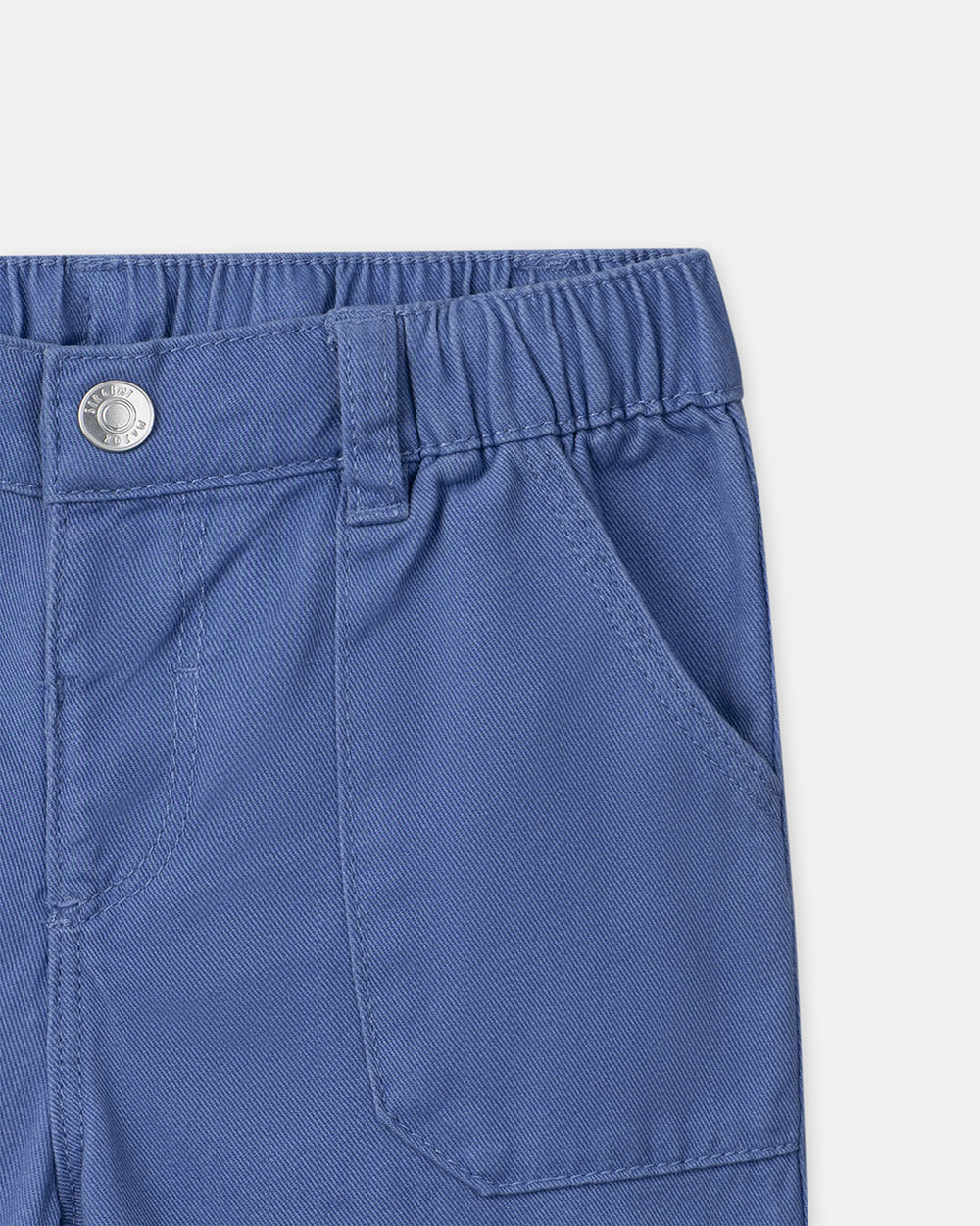 Roll-up twill trousers Blue colour  Sergent Major