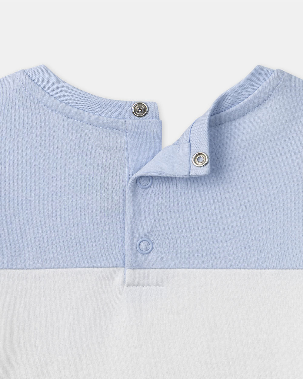 Two-tone T-shirt with pocket Blue colour  Sergent Major