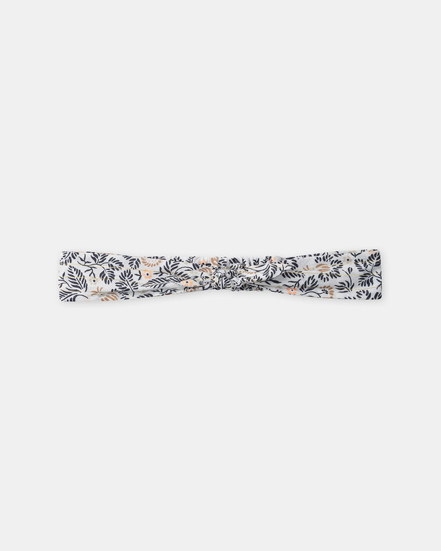 Floral print headband Dark grey colour  Sergent Major