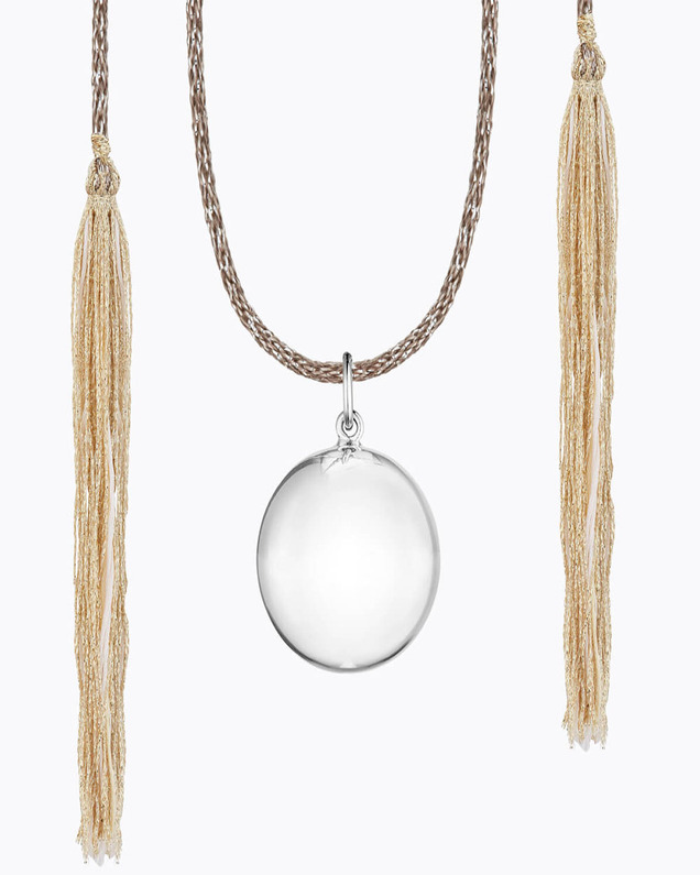 Pregnancy bola Acapulco Silver colour  Ilado
