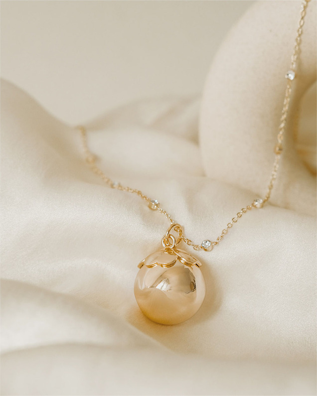Pregnancy bola Luck Yellow gold colour  Ilado