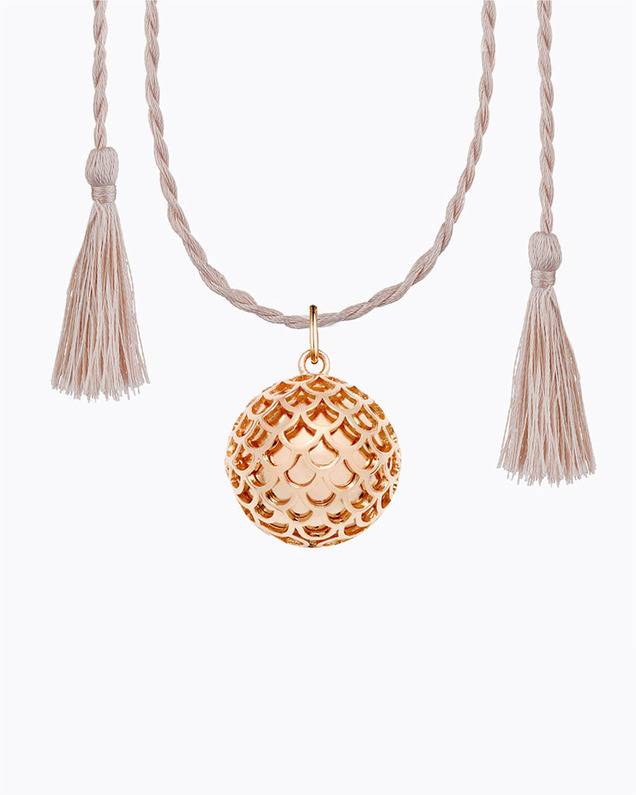 Pregnancy bola Source Rosegold colour on cord  Ilado