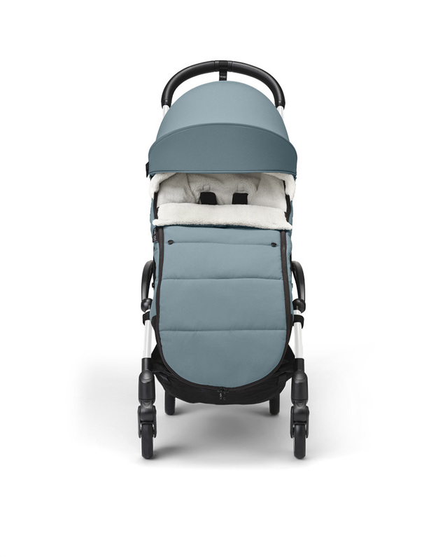 YOYO³ stroller footmuff Aqua colour  Stokke