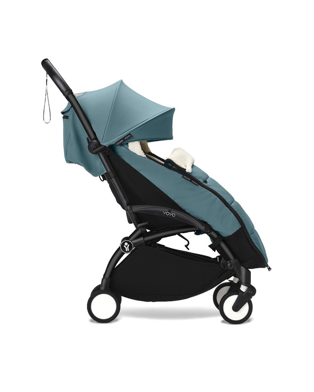 YOYO³ stroller footmuff Aqua colour  Stokke