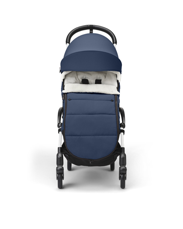 YOYO³ stroller footmuff Navy blue colour  Stokke