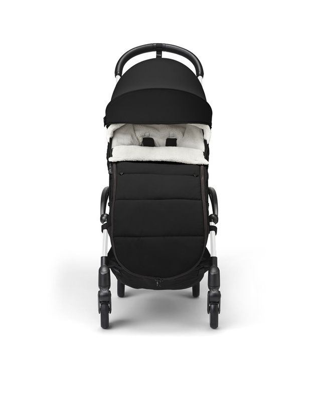 YOYO³ stroller footmuff Black colour  Stokke