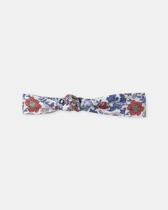 Floral print hair band Blue colour  Sergent Major