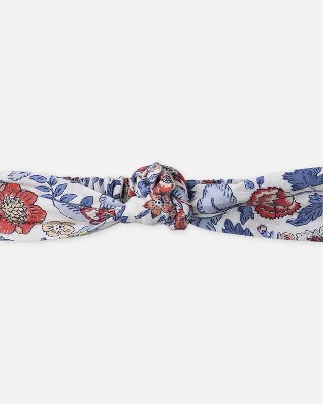 Floral print hair band Blue colour  Sergent Major