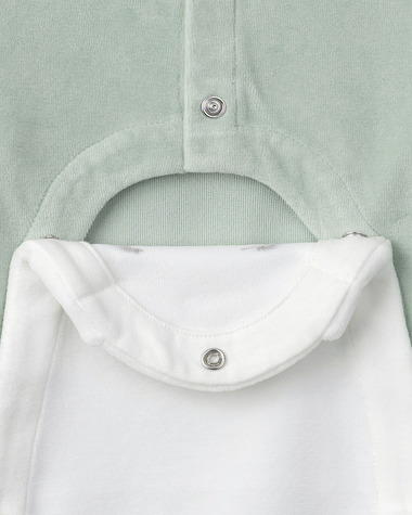 Dog face onesie Green colour  Sergent Major