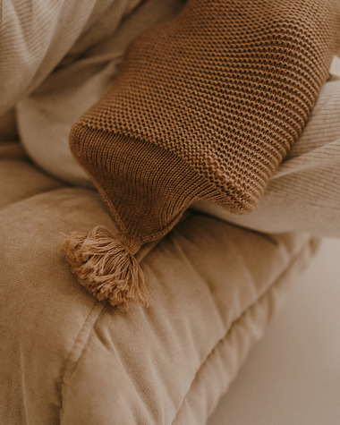 Swaddling cocoon Hazelnut colour  Ilado