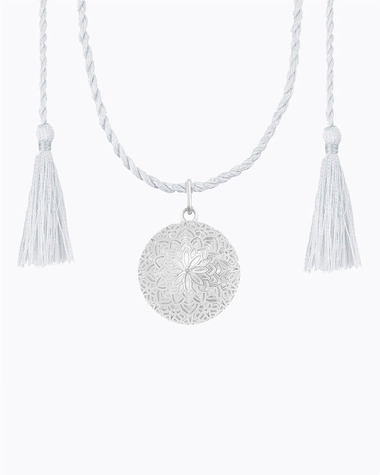 Pregnancy bola Lace Silver colour on cord  Ilado