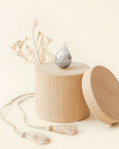 Pregnancy bola Drop Silver colour on cord  Ilado