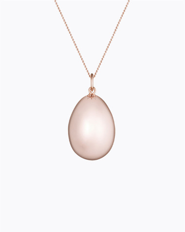 Pregnancy bola Ova Rosegold colour on chain  Ilado