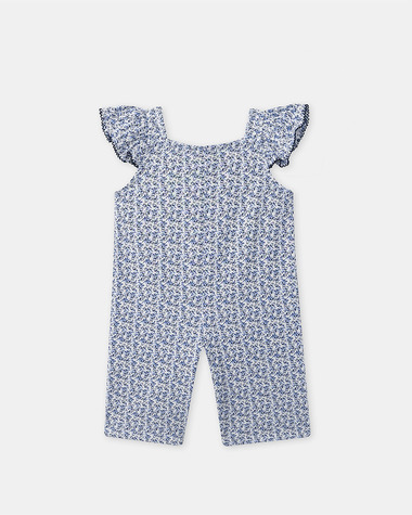 Berry print jumpsuit Blue colour  Sergent Major