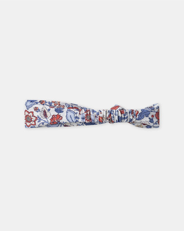 Floral print hair band Blue colour  Sergent Major