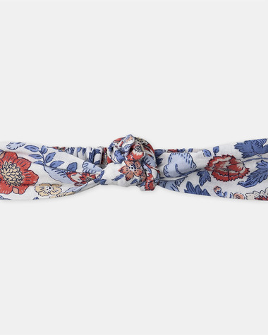 Floral print hair band Blue colour  Sergent Major