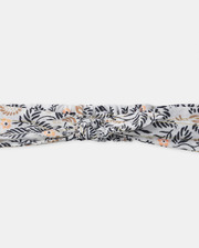 Floral print headband Dark grey colour  Sergent Major