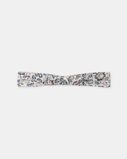 Floral print headband Dark grey colour  Sergent Major