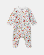 Floral print onesie Multicolour  Sergent Major