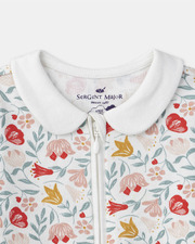 Floral print onesie Multicolour  Sergent Major