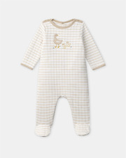 Goose embroidered onesie Beige colour  Sergent Major