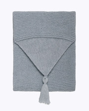 Swaddling cocoon Blue-grey colour Ilado