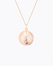 Pregnancy bola Ginkgo Rosegold colour on chain  Ilado