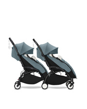 YOYO&sup3; stroller footmuff Aqua colour  Stokke