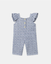 Berry print jumpsuit Blue colour  Sergent Major