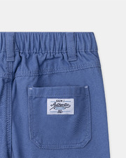 Roll-up twill trousers Blue colour  Sergent Major