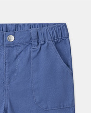 Roll-up twill trousers Blue colour  Sergent Major