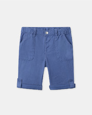 Roll-up twill trousers Blue colour  Sergent Major