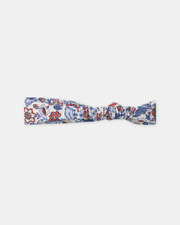 Floral print hair band Blue colour Sergent Major